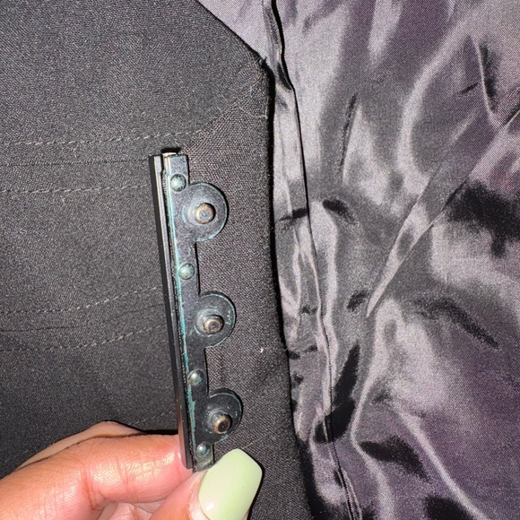 Calvin Klein Black Asymmetrical Sheath Dress - Picture 6 of 8